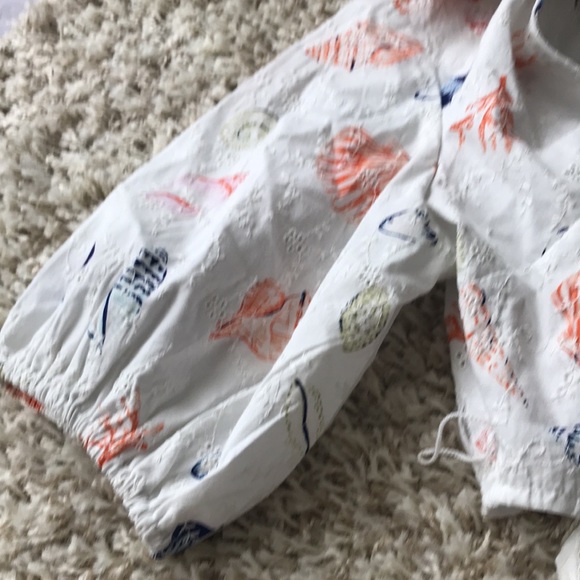 Maeve Cropped Wrap Top - Picture 4 of 5